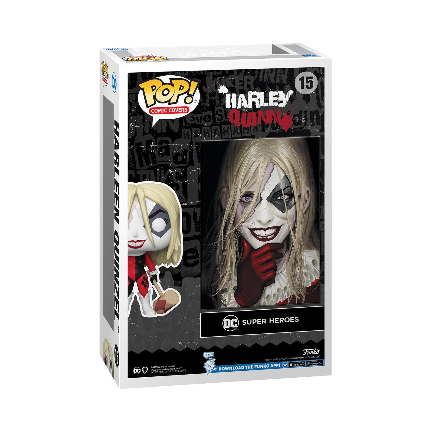 Funko POP! Comic Cover: DC - Harleen Quinzel - Harley Quinn - DC Comics - Collectable Vinyl Figure - Gift Idea - Official Merchandise - for Kids &