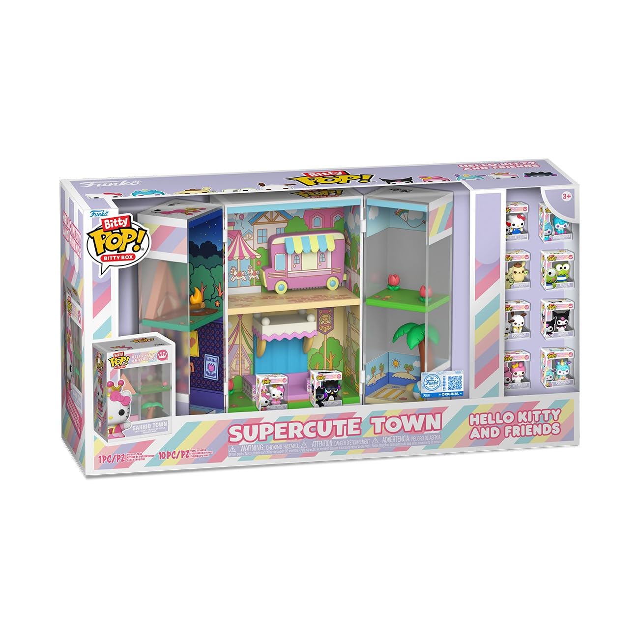 Funko Bitty POP! Box Bundle: Hello Kitty, Kuromi & My Melody - 10 Minis