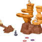 Mattel Games Spirit Untamed Hoppin’ Horses Kids Game Horse Launcher Game with Mountain Tower, Mini Horse Playing Pieces for 2, 3, or 4 Players, 5