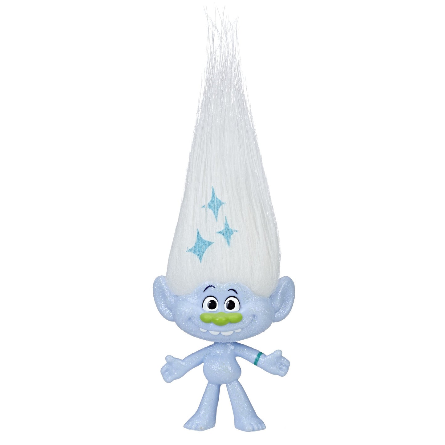 DreamWorks Trolls Guy Diamond Collectible Figure with Printed Hair