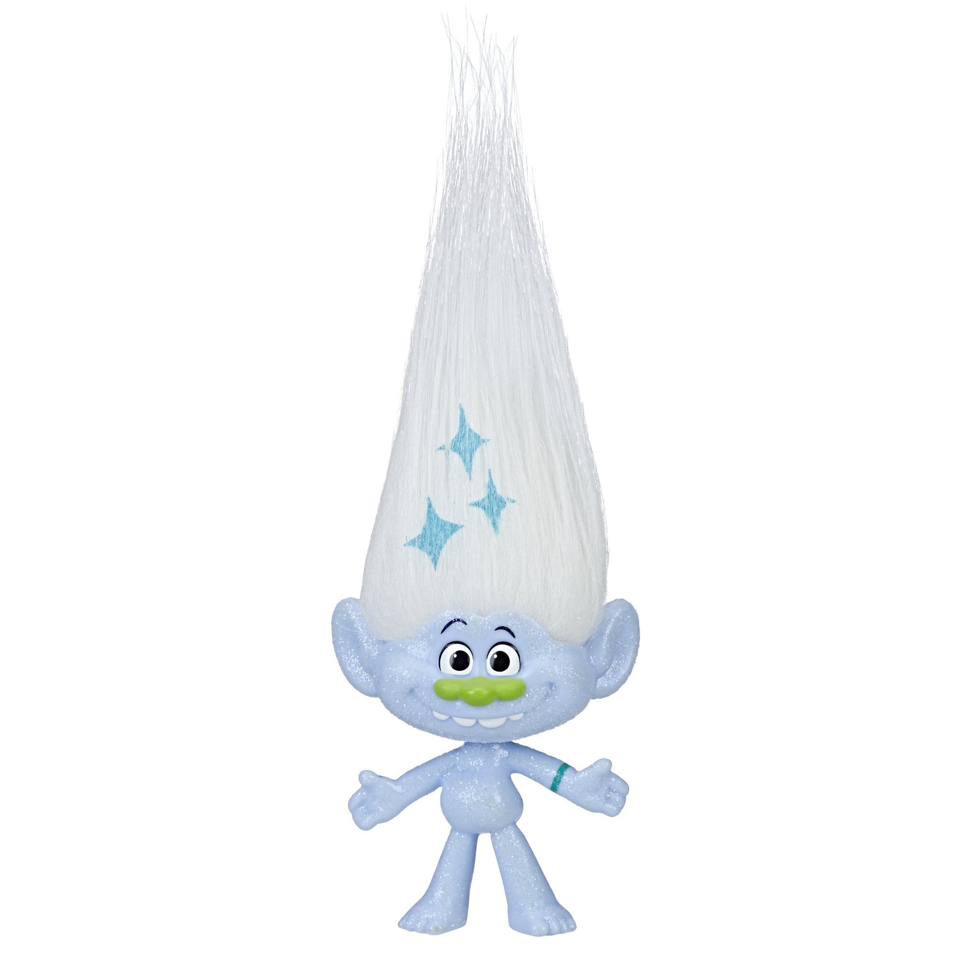 DreamWorks Trolls Guy Diamond Collectible Figure with Printed Hair