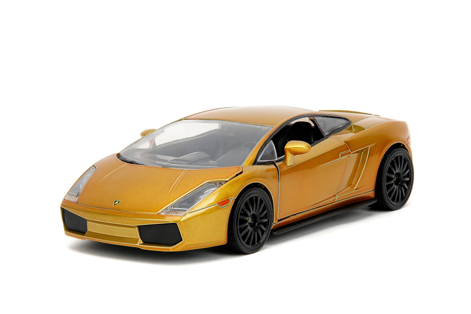 Jada Fast & Furious Fast X 1:24 Gold Lamborghini Gallardo Die-Cast Car, Toys for Kids and Adults