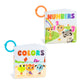 B. toys Bath Books, Tub Time Books 2-Pack, Waterproof Colors Numbers