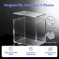 Booster Box Acrylic Case 3 Pack - Magnetic Lid Clear Display Protector, 8MM Thick Acrylic Protective UV Resistant Storage Compatible with PKMN Booster