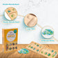Regal Games Mancala Board Game - Fun Classic Table Game with Wooden Board for Adults & Kids - 48 Glass Mancala Beads & 2 Player Games - Ideal
