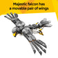 LEGO Creator 3 in 1 Forest Animals: Gray Wolf - Building Toy for Boys & Girls, Ages 8+ - Build a Wolf, Falcon or Raccoon - Gift for Kids' Birthdays -