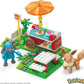 MEGA Pokémon Action Figure Building Toys Set, Pokémon Picnic With 193 Pieces, 2 Poseable Characters, Eevee and Riolu, Gift Idea For Kids