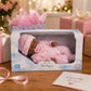 JC Toys Mini La Newborn African American | Anatomically Correct Real Girl Baby Doll | 9.5" All-Vinyl | Includes Pink Outfit, Hat and Pacifier |