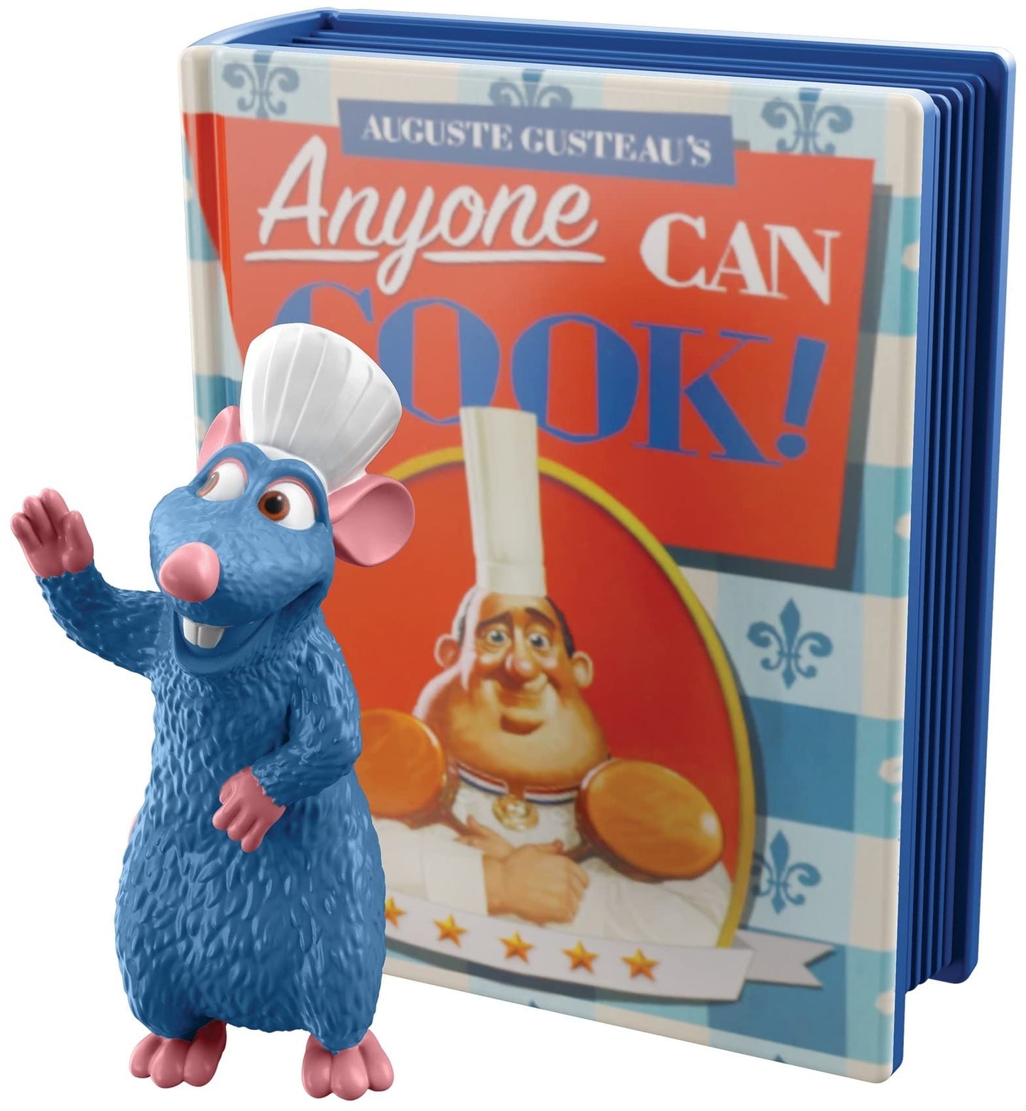 Disney Pixar Featured Favorites Ratatouille Pack with Posable Linguini Figure, Remy & Emile Figures & Accessories, Authentic Look, Collectors Gift