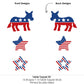 Big Dot of Happiness Democrat Election - Democratic Political Party Centerpiece Sticks - Table Toppers - Set of 15