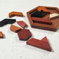 Hexagon Wooden Puzzle Toy - Brain Teasers - Brain Teaser Puzzles for Adults and Kids