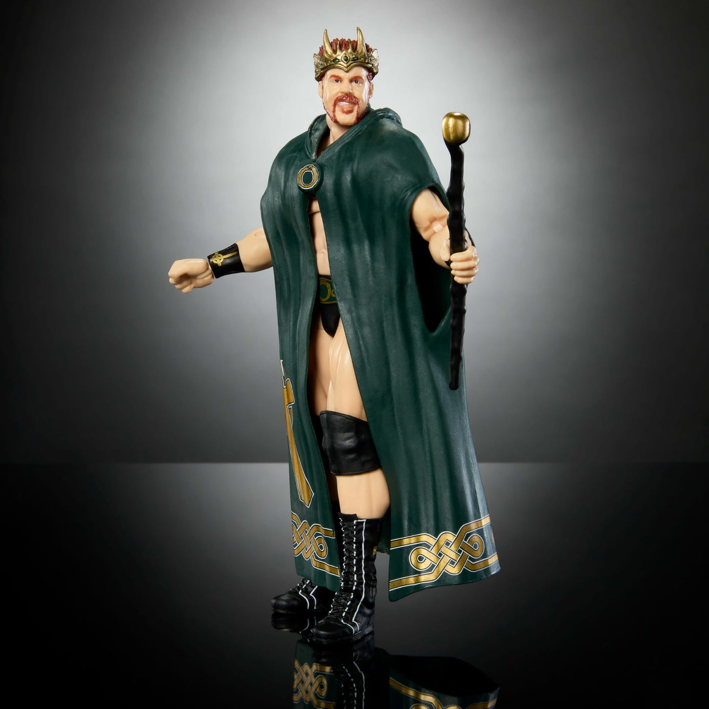 Mattel WWE Elite Action Figure & Accessories, Greatest Hits 2025, 6-inch Collectible King Sheamus with 25 Articulation Points & Swappable Hands