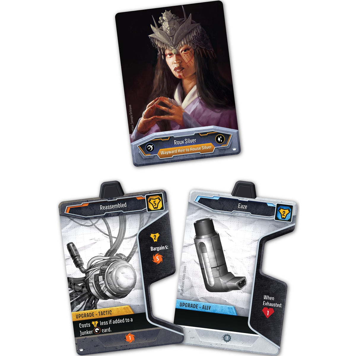 Renegade Game Studios: Unstoppable: Tyrant's End Expansion - Card-Crafting Board Game, 2 New Heroes, New Upgrades & Keyword, Solo Or Co-Op, Ages 14+
