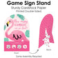 Big Dot of Happiness Pink Flamingo - Tropical Summer Party Scavenger Hunt - 1 Stand and 48 Game Pieces - Hide and Find Game