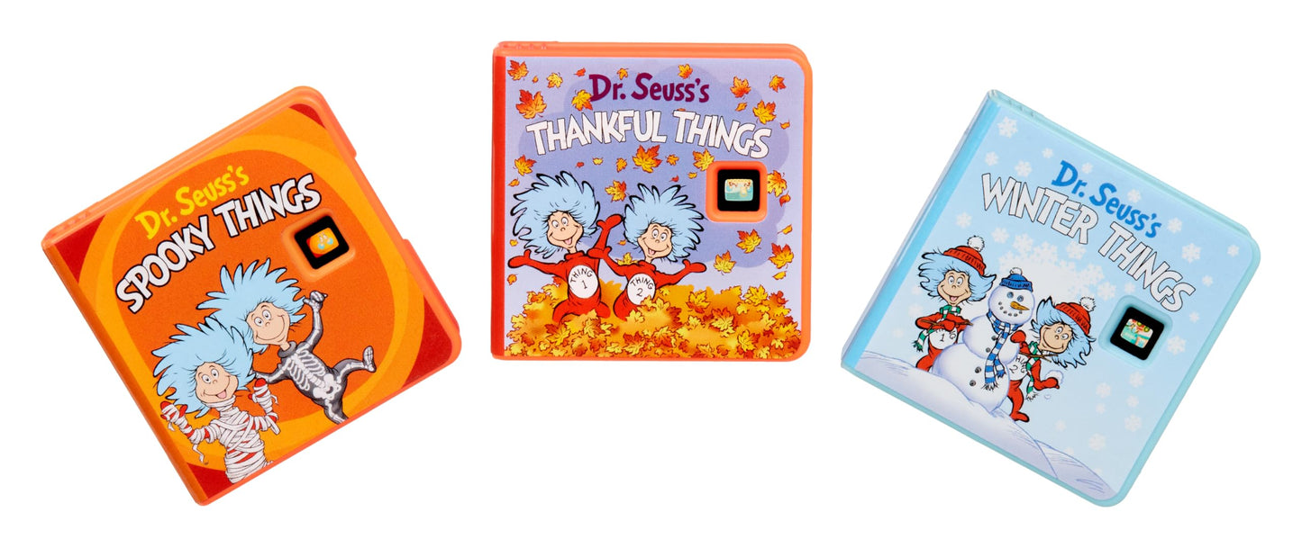 Little Tikes Story Dream Machine Dr. Seuss Thing 1 Collection, Storytime, Books, Audio Play Character, Gift and Toy for Toddlers and Kids Girls Boys