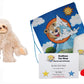 Stuffems Toy Shop Make Your Own Stuffed Animal Mini 8 Inch Very Soft Speedy the Sloth Kit - No Sewing Required!