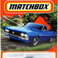 Matchbox 1970 Ford Ranchero, 1:64 Scale Die-Cast Vehicle, Blue, 83/100