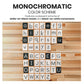 Montessori Sandpaper Letters Set | Black & White Lowercase Tactile Letter Cards | 3.5"x2.8" Alphabet Sensory Learning Tool | Sensory Letters