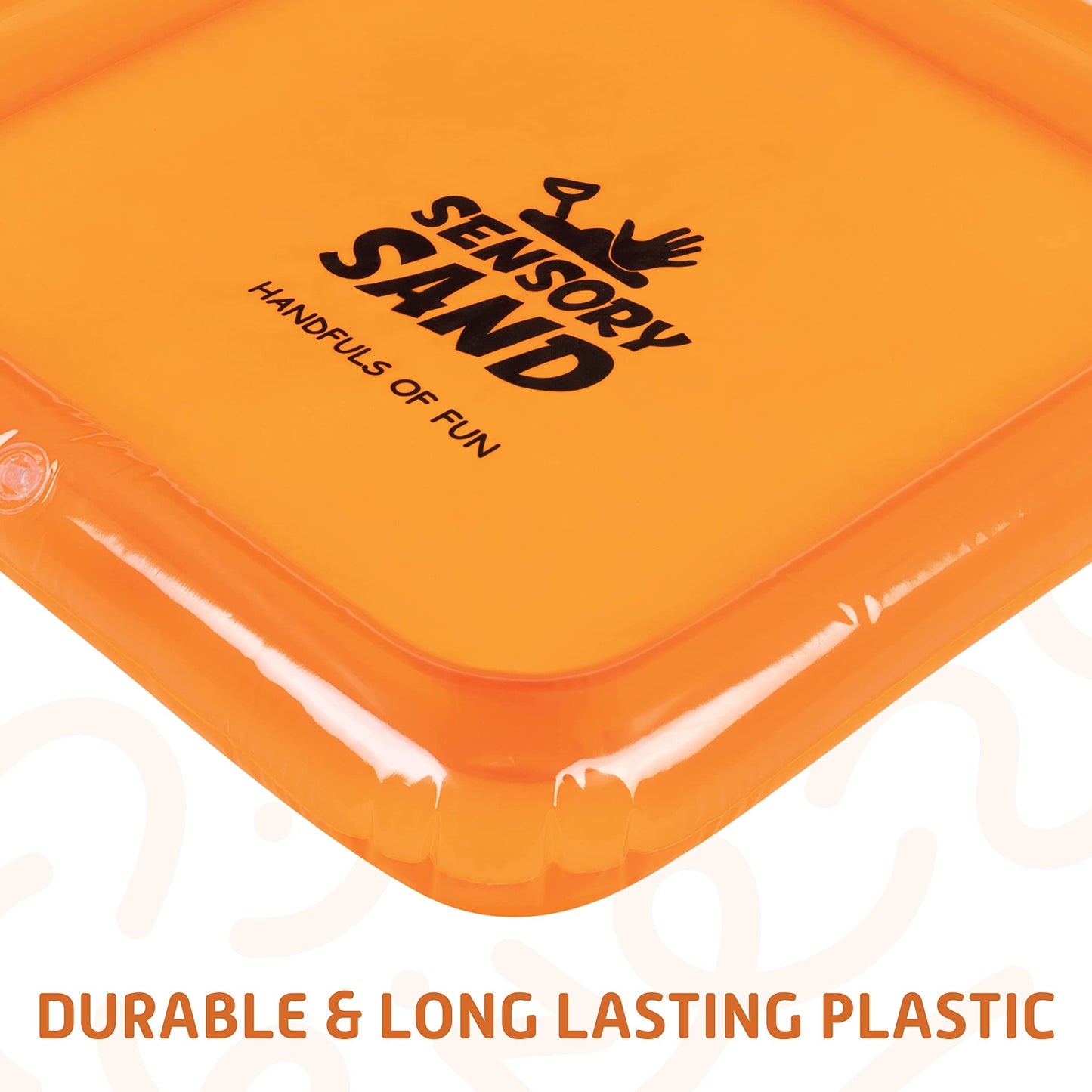 Sensory Inflatable Sand Tray for Activities - Alternative to Box, Mat, or Table