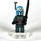 Minifigure Sliders Clear Acrylic 10 Pack, Designed for Lego Minifigures, Lego Minifigure Display Stand