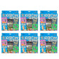 Regal Games Card Games for Kids - Go Fish, Crazy 8's, Old Maid, Slap Jack, Garbage Monsters, War - Simple & Fun Classic Family Table Game Sets (6 x 6)