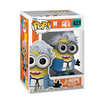 Funko POP! Rocks: Minions X BTS - J-Hope - BTS + Minions - Collectable Vinyl Figure - Gift Idea - Official Merchandise - for Kids & Adults - Movies