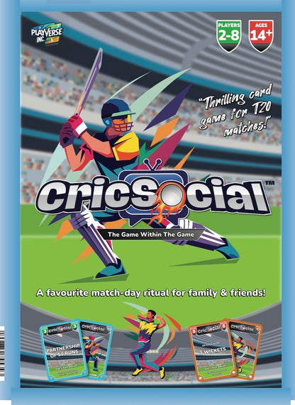 CricSocial™ - The Ultimate Cricket-Based Card Game