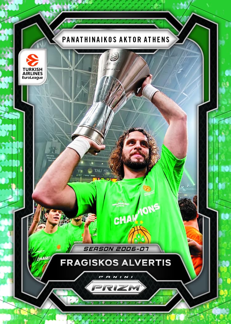 Panini 23-24 Euroleague Prizm Basketball Trading Cards