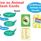 Monkey Says Baa? - Animal Matching Game for Kids Ages 4 and Up | Fun Preschool Learning Activities with Mimicked Animal Sounds & Charades for Sensory