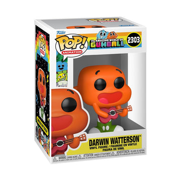 Funko Pop! Animation: The Amazing World of Gumball - Darwin Watterson - Collectable Vinyl Figure - Gift Idea - Official Merchandise - Toys for Kids &