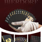 BIERDORF Diamond Waterproof Black Playing Cards, Poker Cards, HD, Deck of Cards (Black)