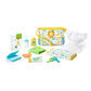 Melissa & Doug Mine to Love Travel Time Play Set for Dolls with Diaper Bag, Bottle, Sunscreen, More (17 pcs) - Baby Doll Accessories, Baby Doll Sets