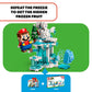 Lego Super Mario Fliprus Snow Adventure Expansion Set 71417, Toy for Kids to Combine with Starter Course, with Freezie and Baby Penguin Figures,