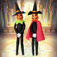 Rugwun 14Inch Halloween Pumpkin Elf Plush, Handmade Stuffed Ornament