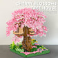 Vziimo Cherry Blossom Bonsai Tree Building Set, Japanese Sakura Tree House Model Sets for Adults, 2028Pcs Mini Micro Bricks Collectible Creative Gift