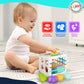 Playkidiz Shape Sorter Baby Toys, Sorting & Stacking Blocks Toy for Toddlers, Sensory Shapes, Early Learning Development Activity Cube for Boys