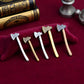 6 Pieces Miniature Axe Dollhouse Accessories,1/12 Miniature Axe Dollhouse Decoration Model DIY Decoration Props Accessories