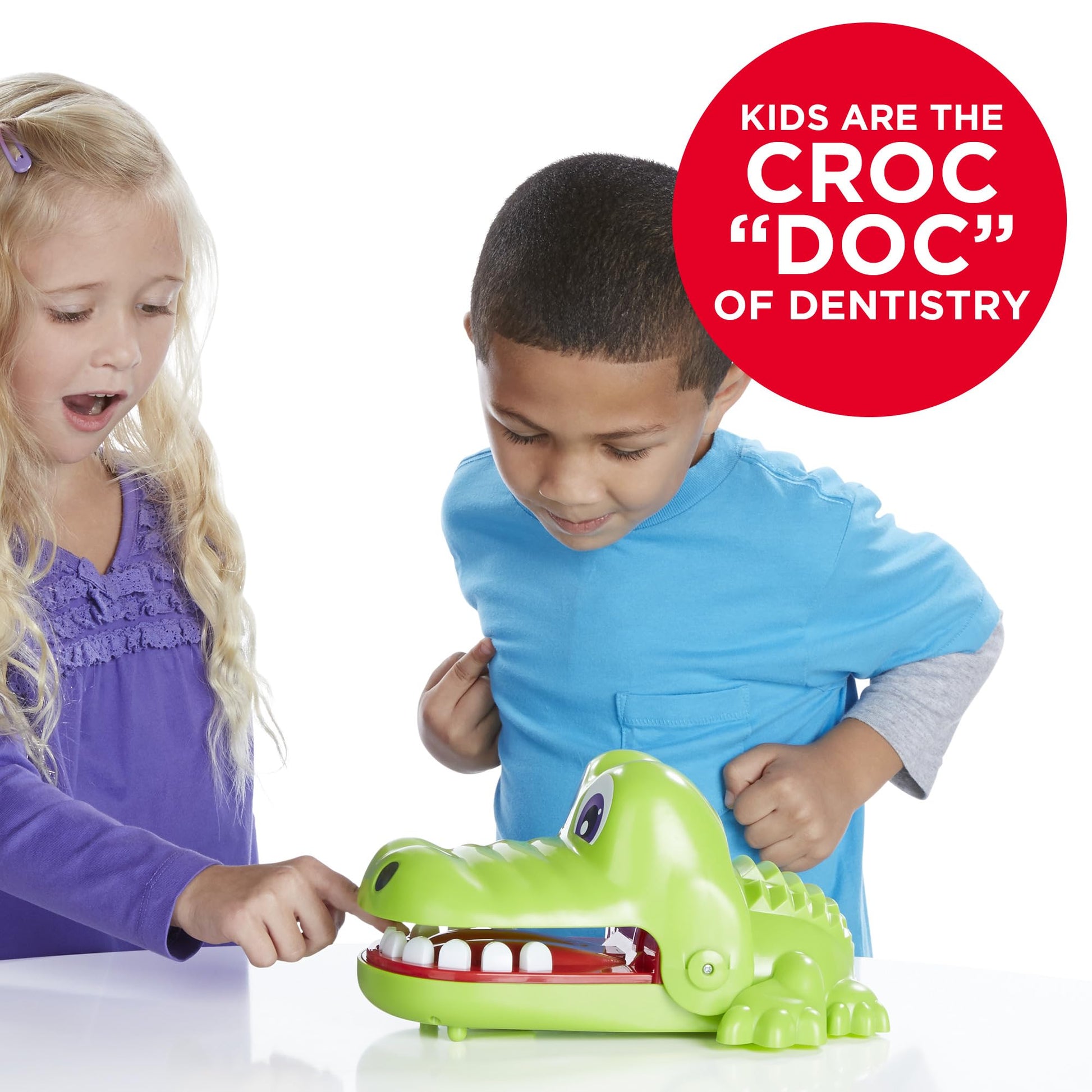Hasbro Gaming Crocodile Dentist Kids Board Game, Ages 4 and Up (Amazon Exclusive)