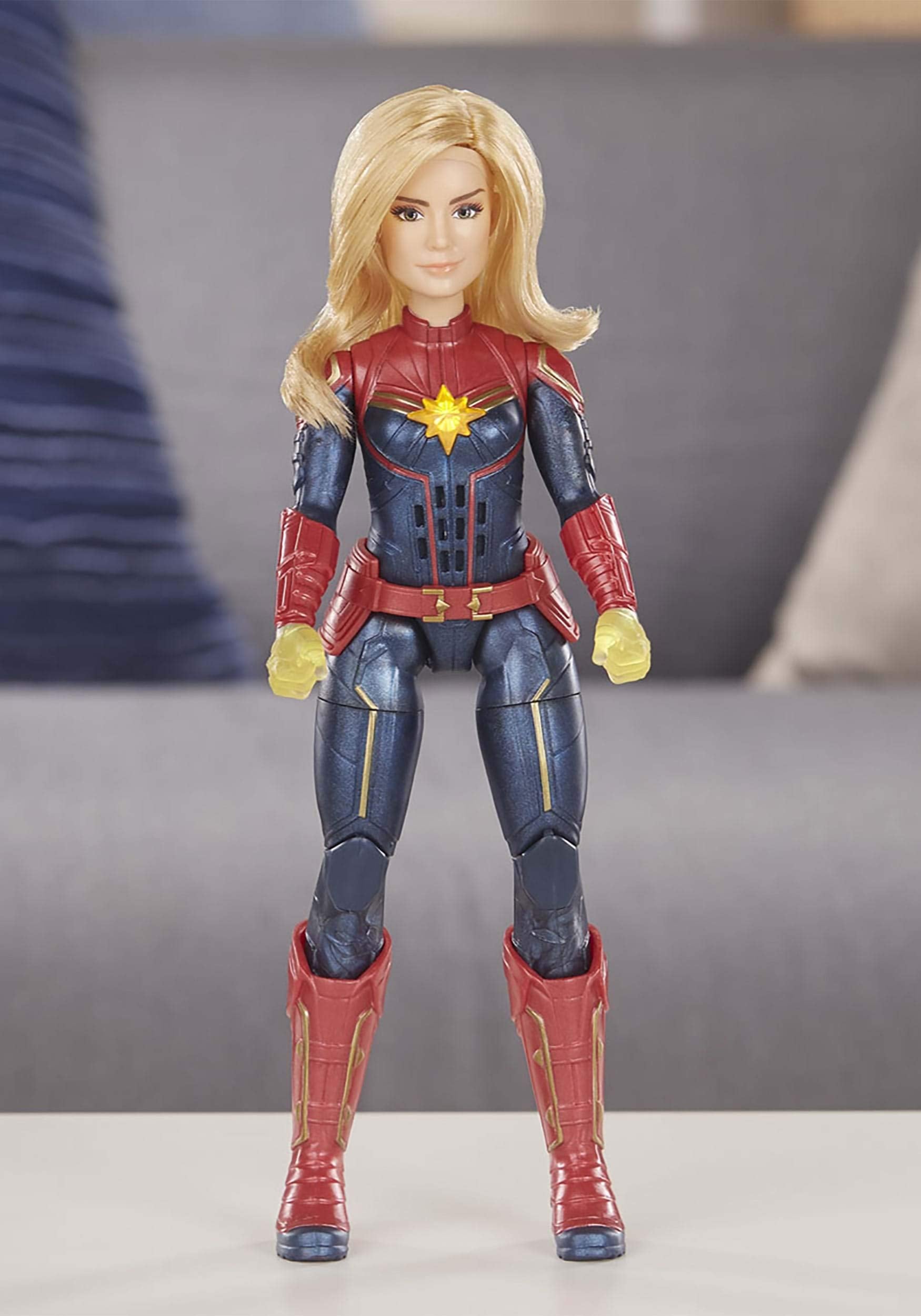 Marvel Captain Marvel Electronic Super Hero Doll (Ages 6 & Up)