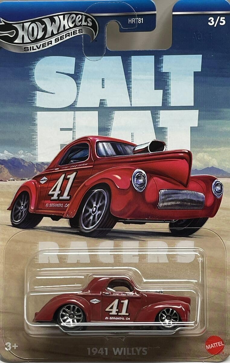 Hot Wheels Silver Series - Salt Fiat Racers (1941 Willys)/Toys