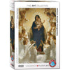 EuroGraphics Virgin with Angels by William Bouguereau 1000 Piece Puzzle, 6000-7064