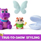Vida The Vet, Tooth Fairy Wish Pack with Popcorn & Juno Toy Figures with a Tooth in Clam Shell Accessory, Kids Toys for Girls & Boys Ages 3 and up