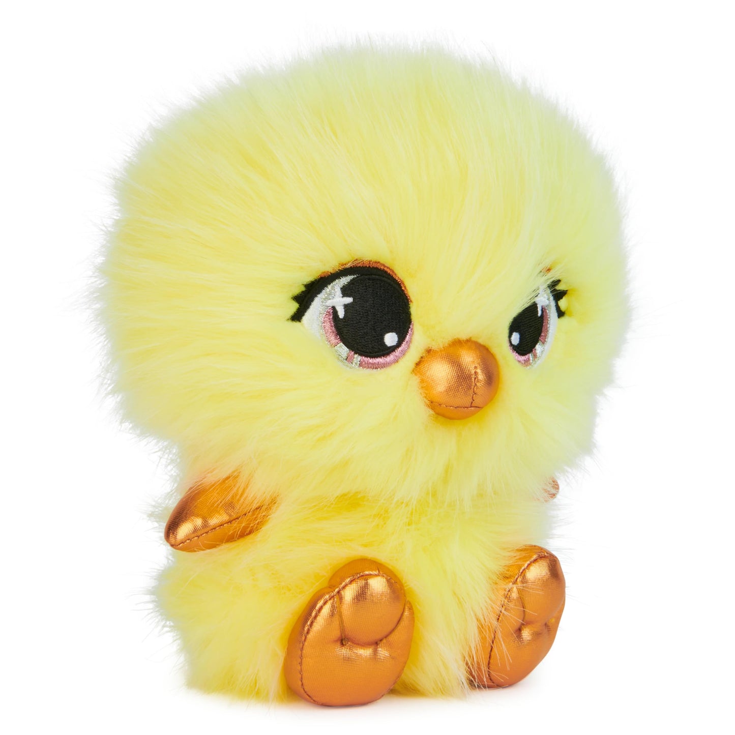 GUND P.Lushes Designer Fashion Pets Gia Fluffertin Premium Chick Stuffed Animal, Yellow, 6”