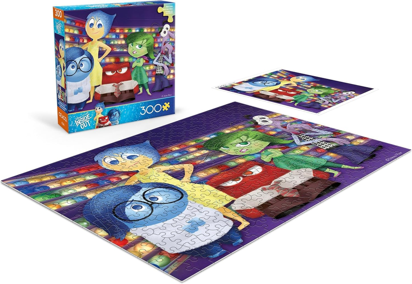 Ceaco - Disney Pixar Inside Out - 300 Large Piece Jigsaw Puzzle for Adults