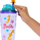 Barbie Pop Reveal Doll & Accessories, Sea Slushy Series Fashion Doll & Pet, 8 Surprises Includes Sensory Slime, and Color Change Hair