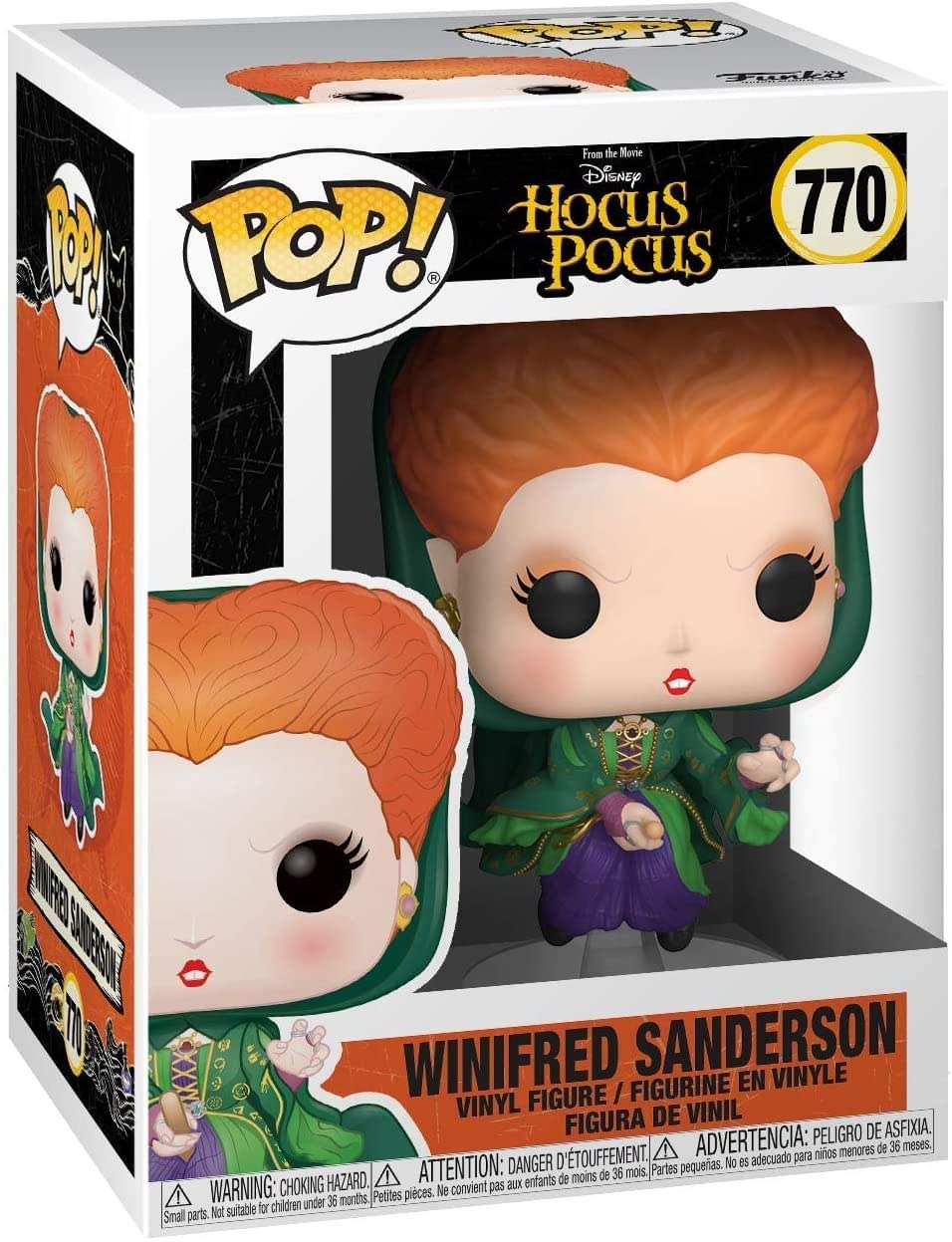 Funko Pop! Disney: Hocus Pocus - Winifred Flying, Multicolor
