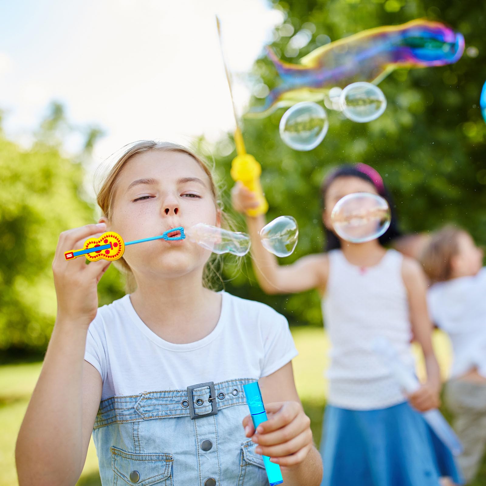 uoyoi Fiesta Party Favors,24Pcs Mexican Taco Bubble Wand for Kids