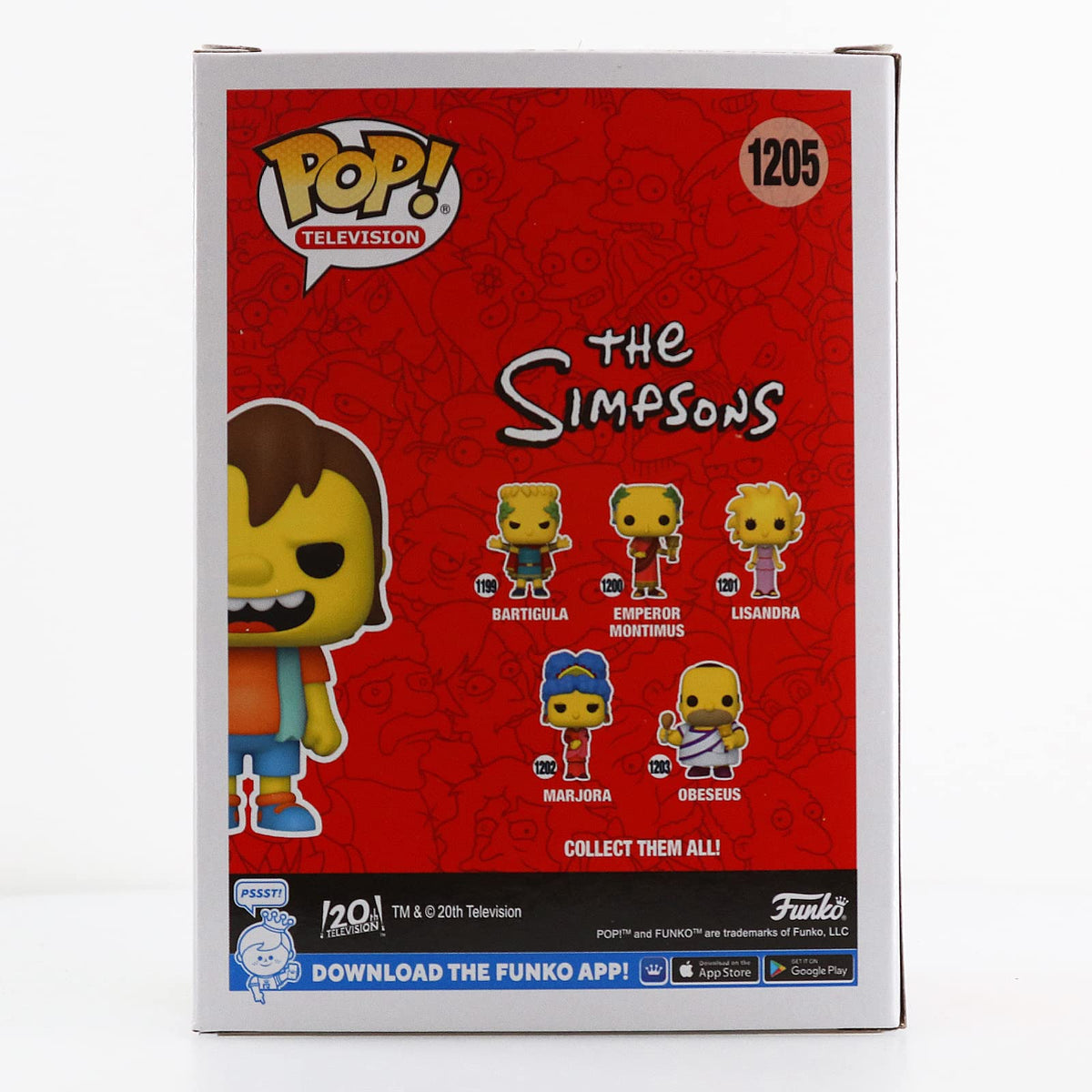 Funko POP! Animation: Simpsons - Nelson - The Simpsons - Collectible Vinyl Figure - Gift Idea - Official Products - Toys for Kids and Adults - TV Fans