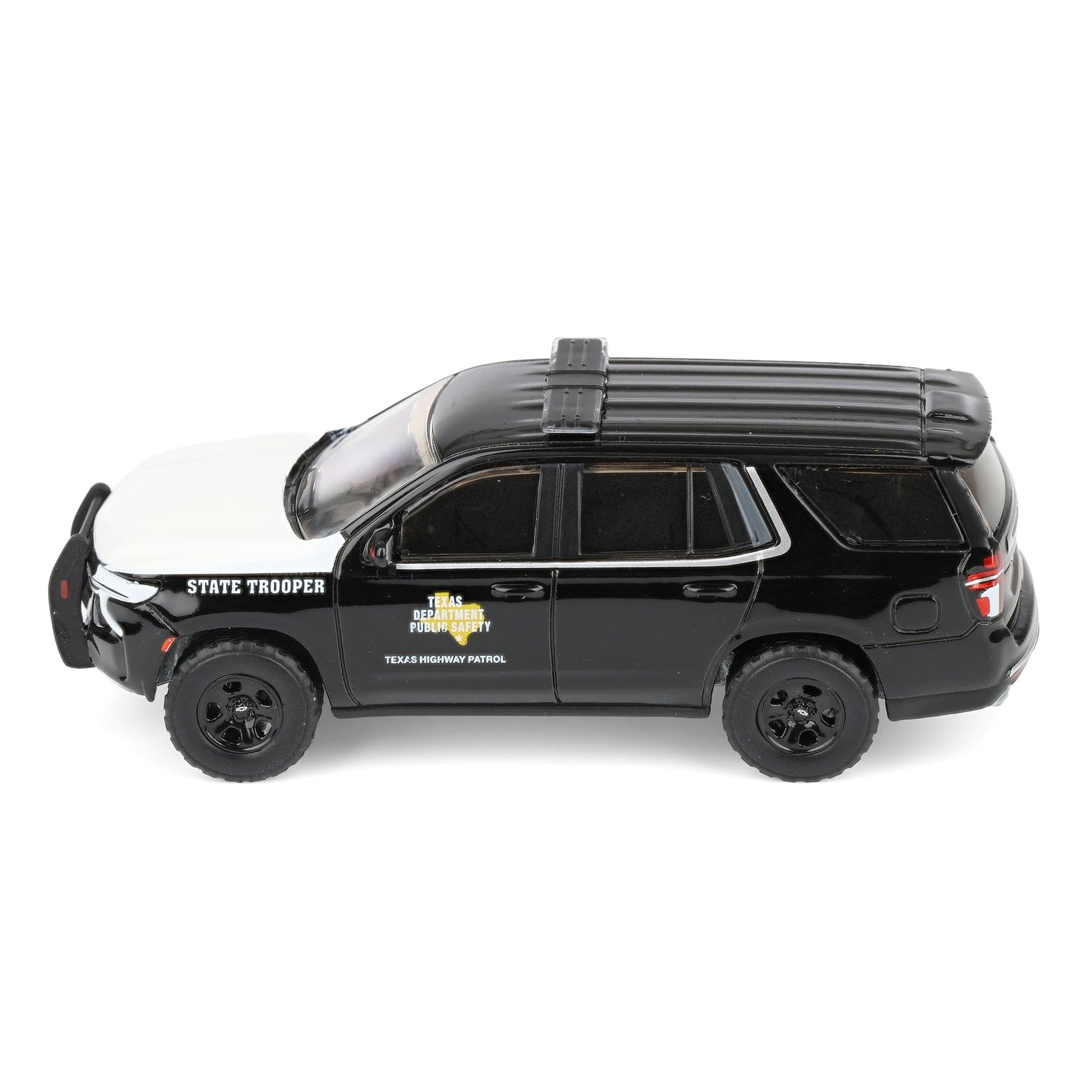 Greenlight 1/64 2024 Chevrolet Tahoe Police Pursuit Vehicle, Texas Highway Patrol, Hobby Exclusive Hot Pursuit GLT30540