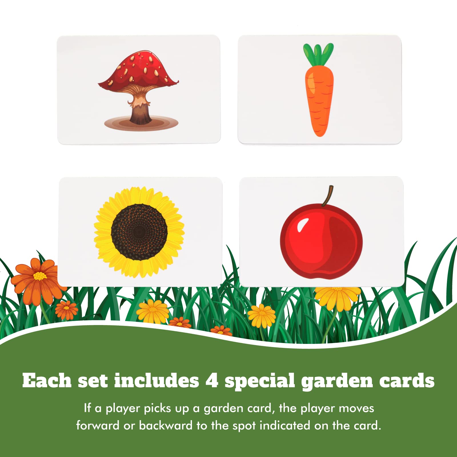 Melby Toys Word Seeds Phonics Game - Fun Reading & Board Games for Kids Ages 4-8, Learn to Read, CVC & Kindergarten Games